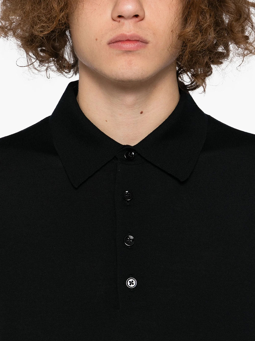 Tom Ford Men Wool Knitted Polo