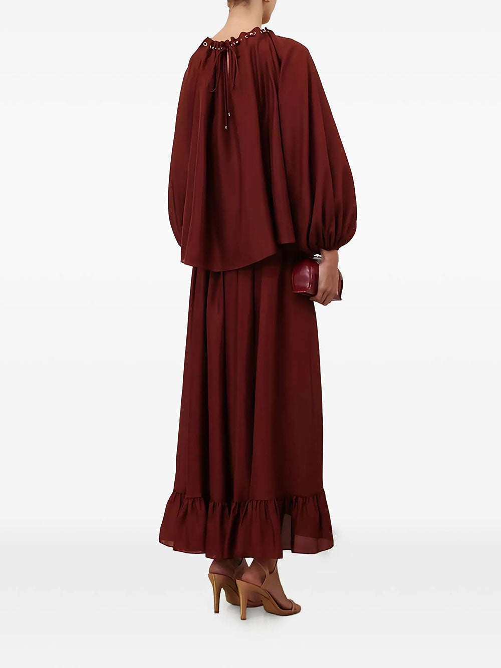 Zimmermann Women Aster Gathered Bead Blouse
