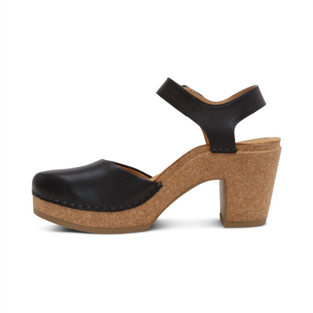 Women's Finley Closed Toe Heel Sandals In Black