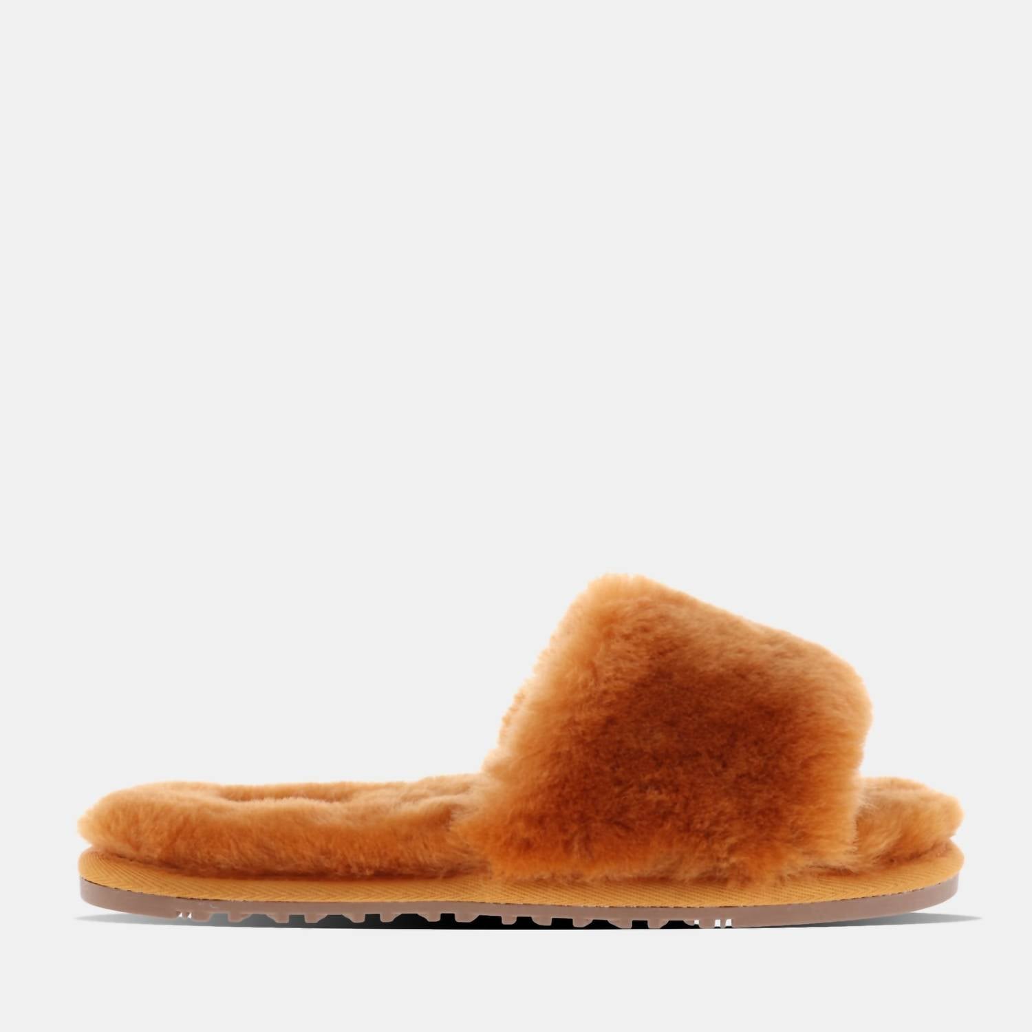 Women's Naomi Sheepskin Slide Sandal In Terra Cotta