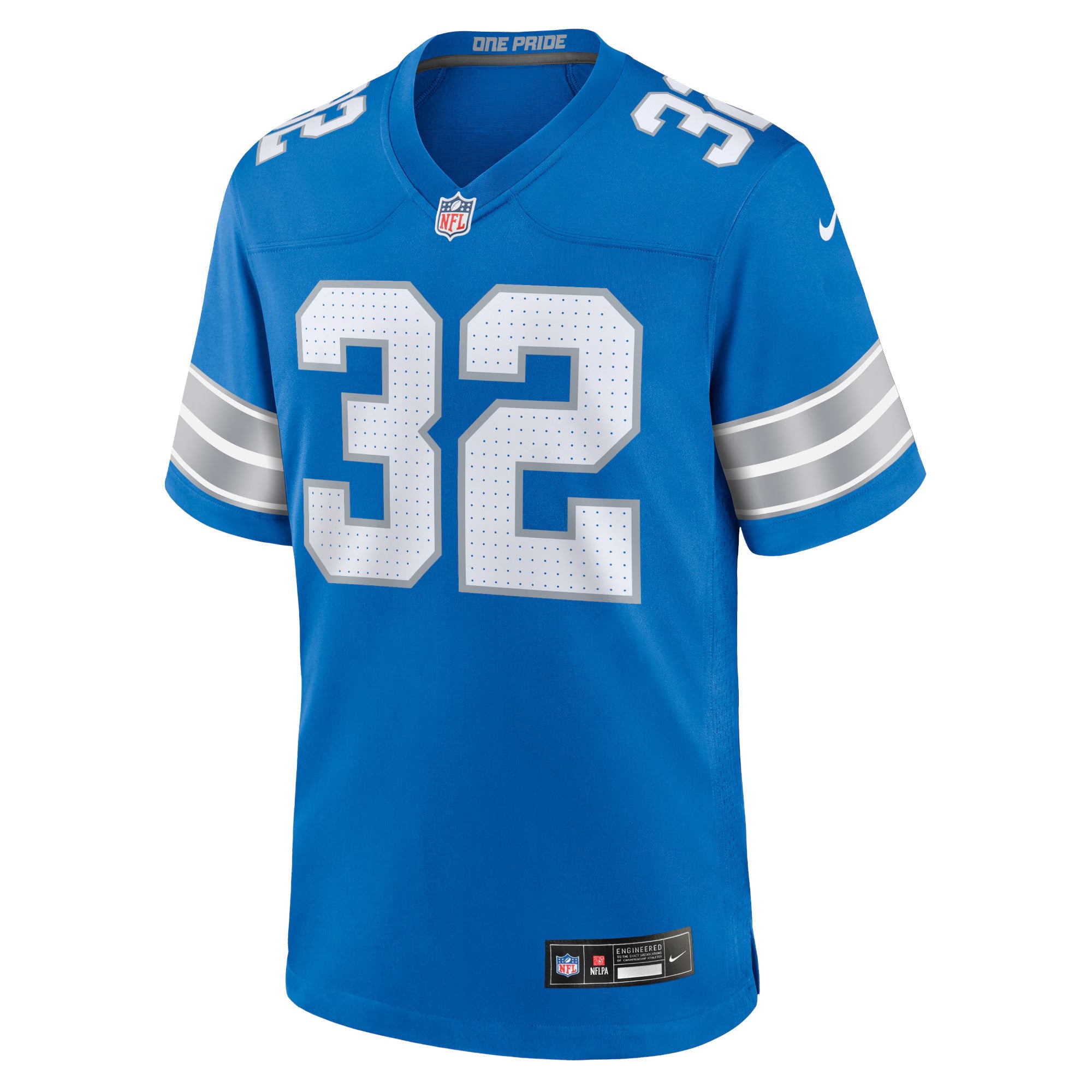 Detroit Lions Brian Branch Blue Game Jersey