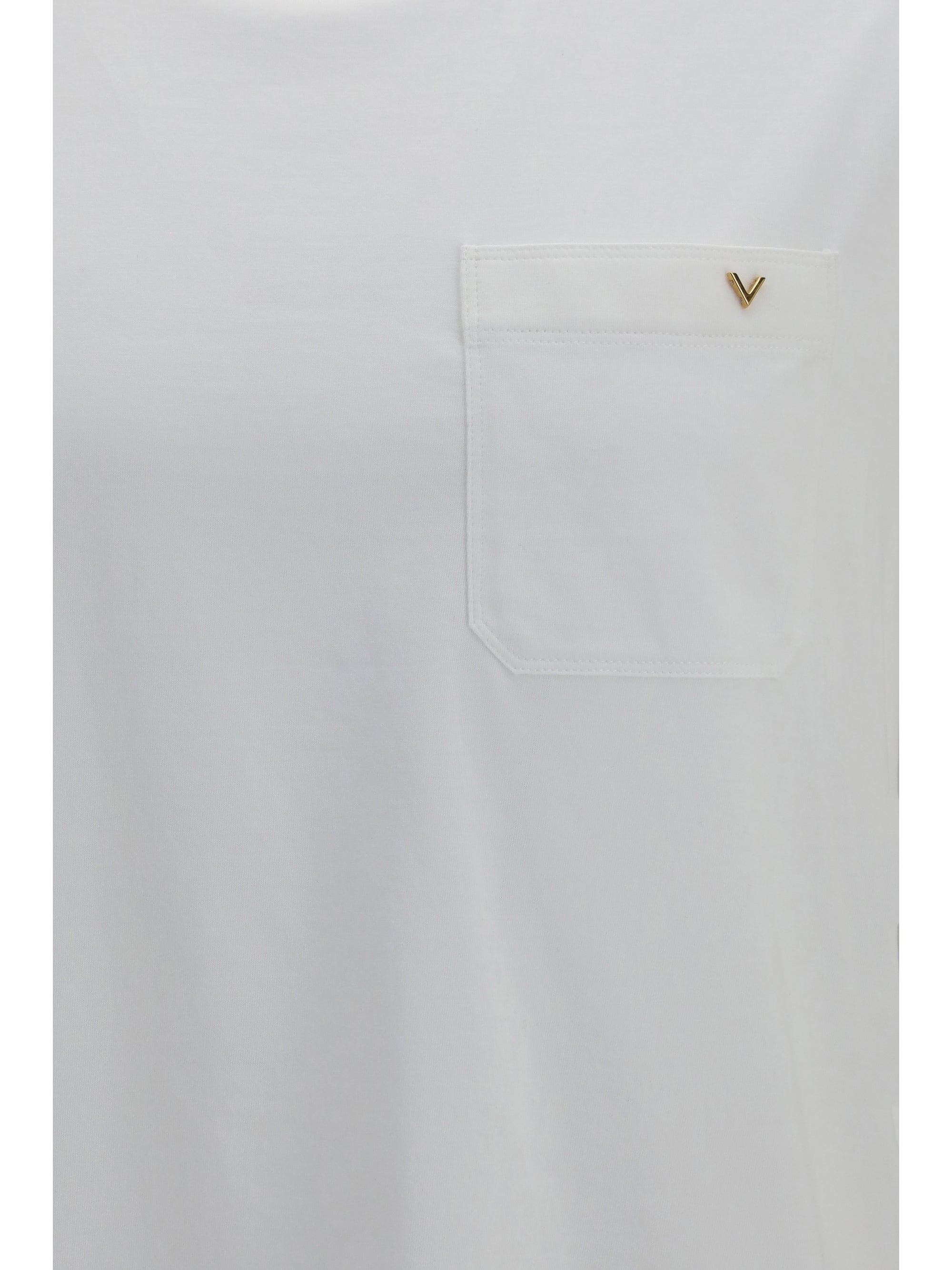 Valentino Men Cotton Vlogo T-Shirt