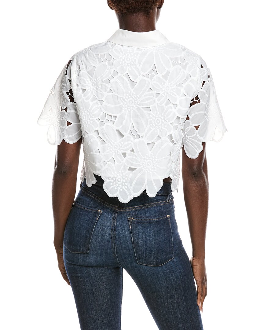 Gracia Floral Lace Crop Top