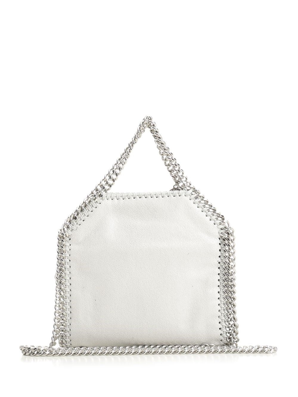 Stella Mccartney Women Falabella Tiny Bag Eco Shaggy Deer W/Stainless Steel Chain - Airlite