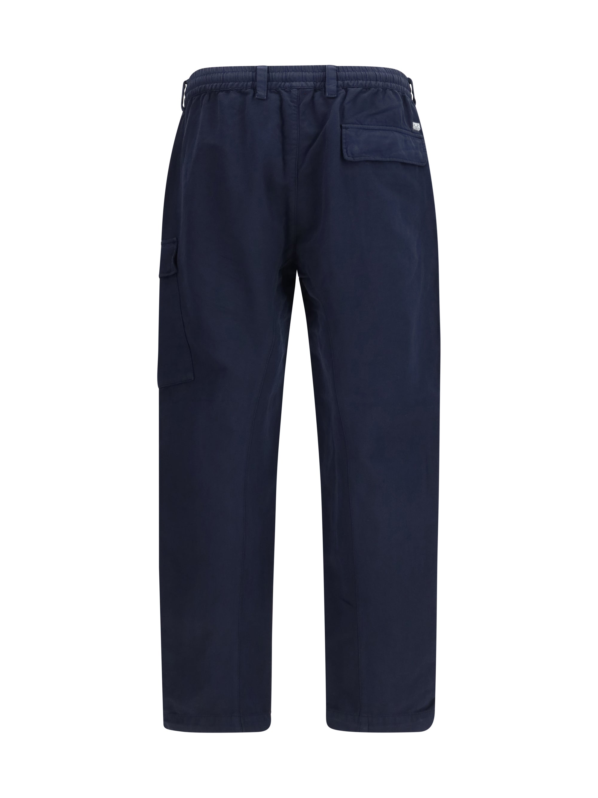 C.P. Company Men Cotton Rip-Stop Boxy Lens Cargo Pants