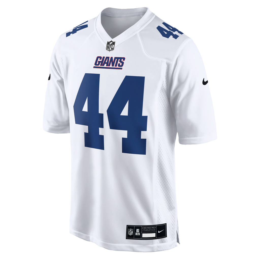 New York Giants Cam Skattebo Tundra White Fashion Game Jersey