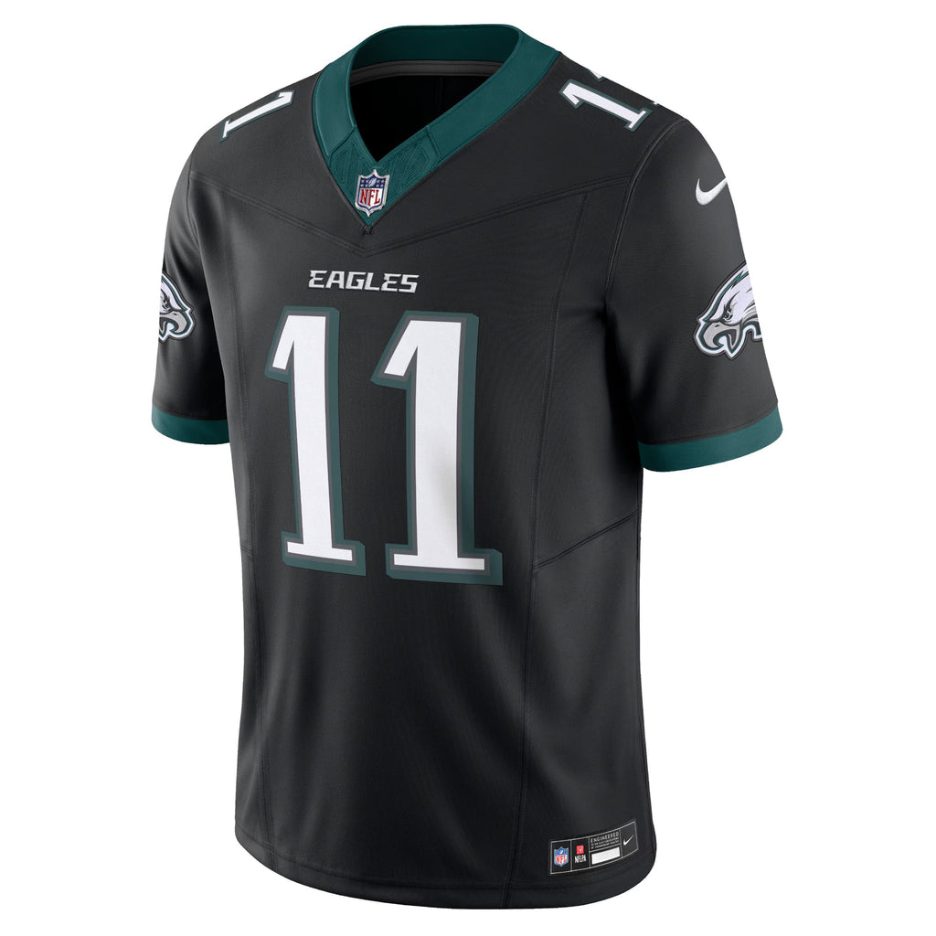 Philadelphia Eagles A.J. Brown Black Alternate Vapor F.U.S.E. Limited Jersey