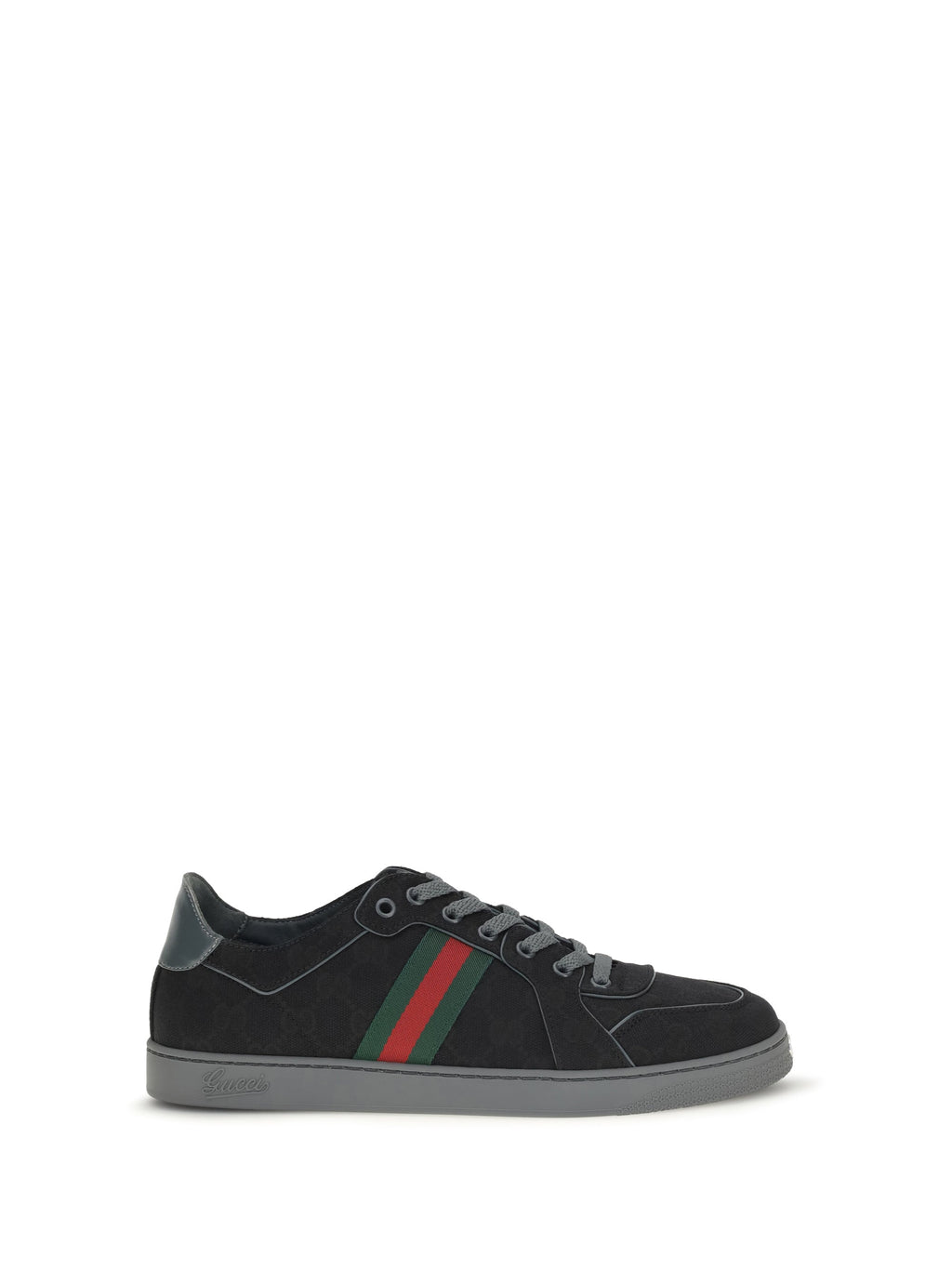 Gucci Men Stretch Gg Fabric Sneakers