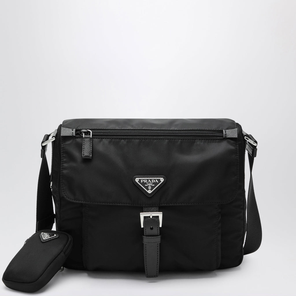 Prada Black Re-Nylon Crossbody Bag Women