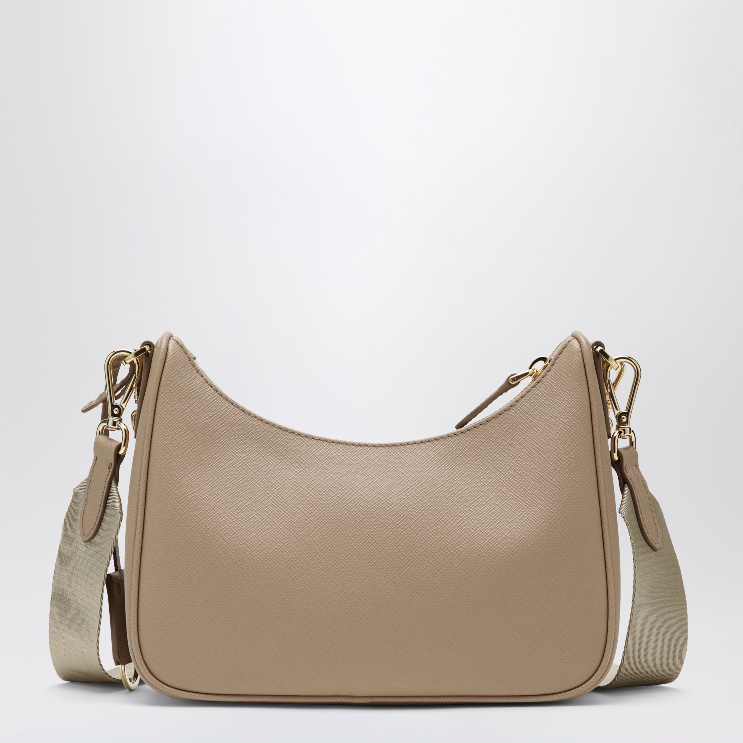 Prada Re-Edition 2005 Bag In Cameo Beige Leather Women