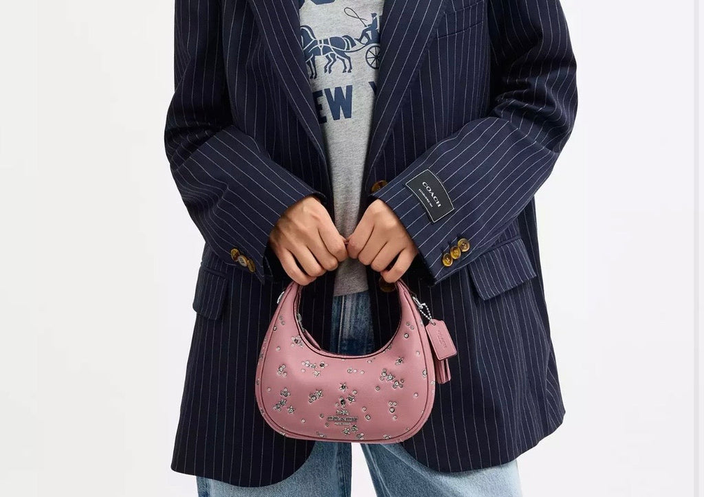 NWT Coach Carmen Mini Crossbody Bag With Star Print