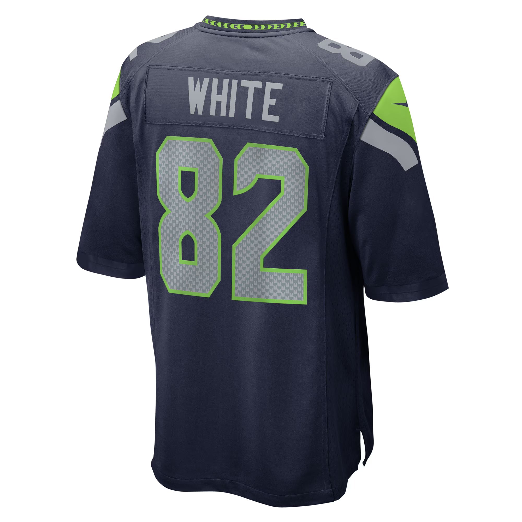 Seattle Seahawks Cody White College Navy Team Game Jersey