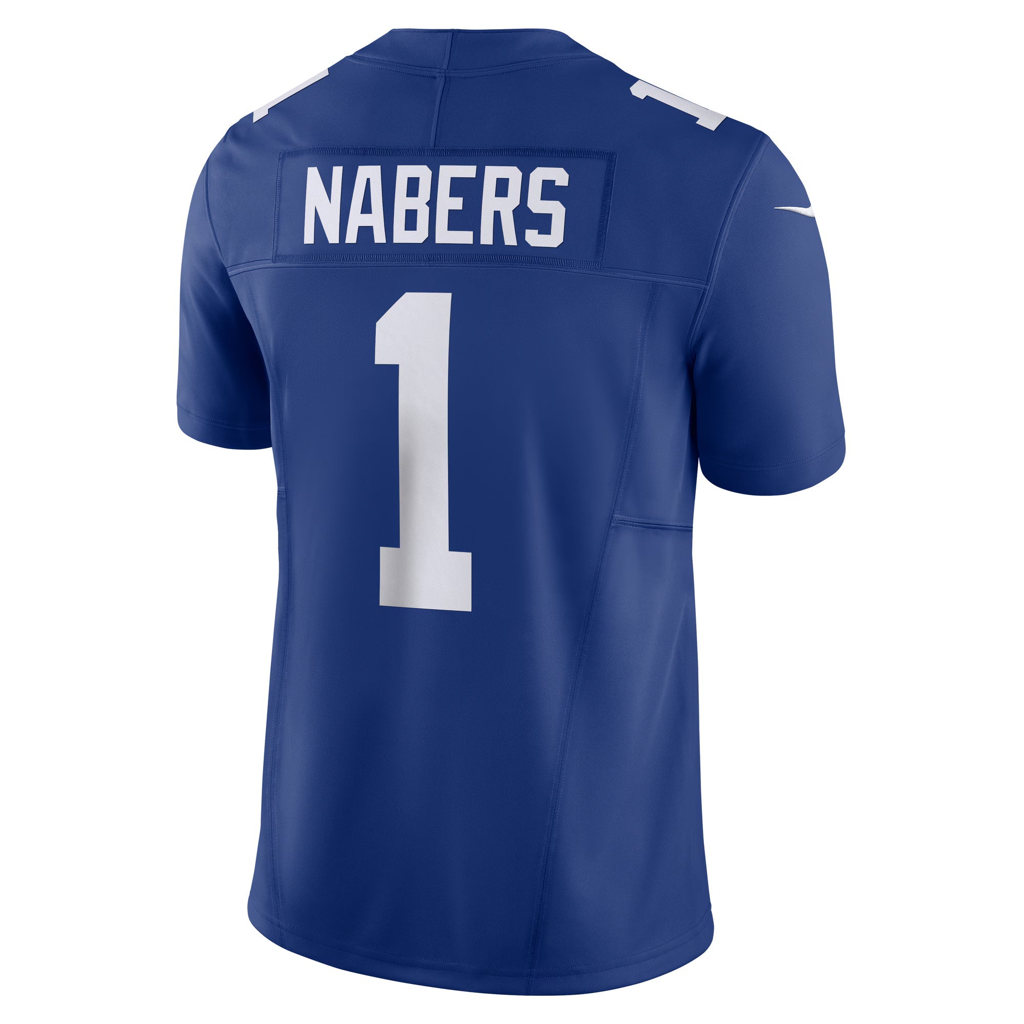 New York Giants Malik Nabers Royal Vapor F.U.S.E. Limited Jersey