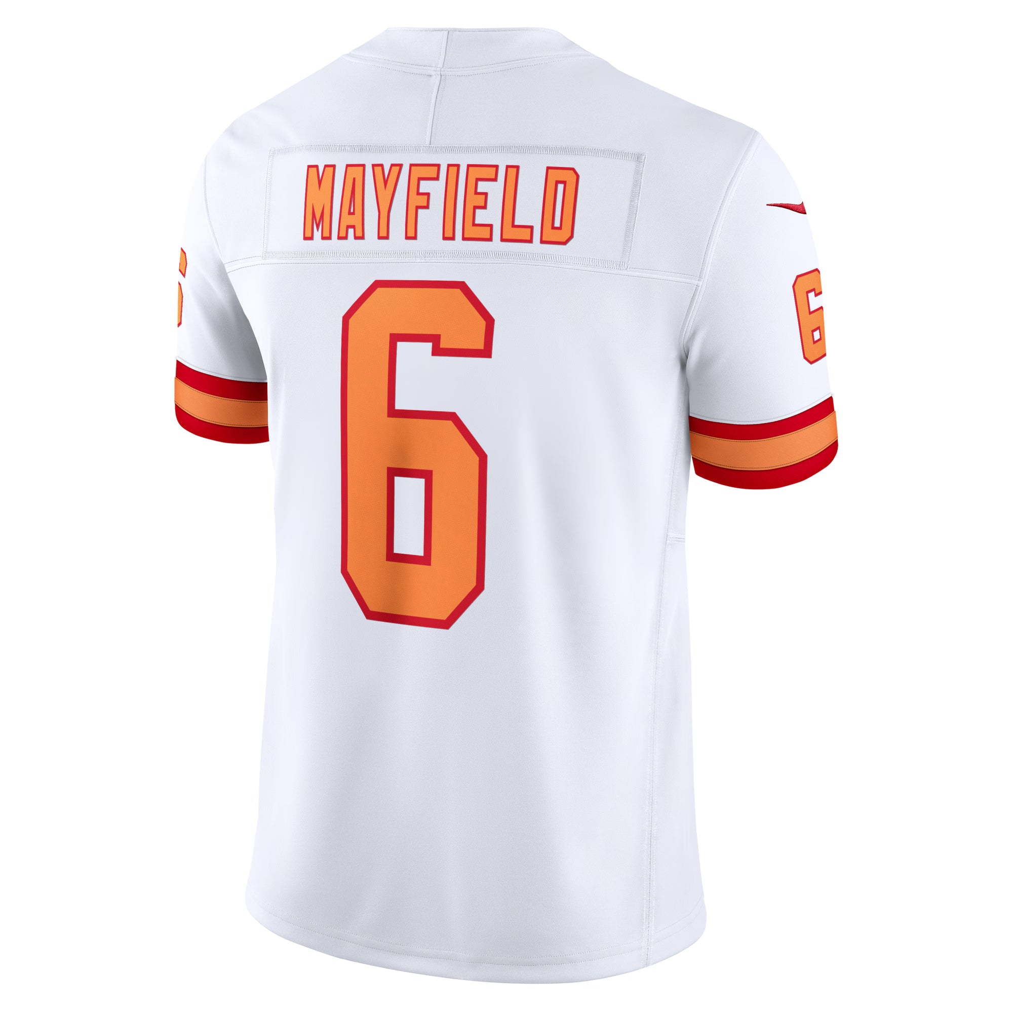 76 Tampa Bay Buccaneers Baker Mayfield White Vapor F.U.S.E. Player Limited Jersey