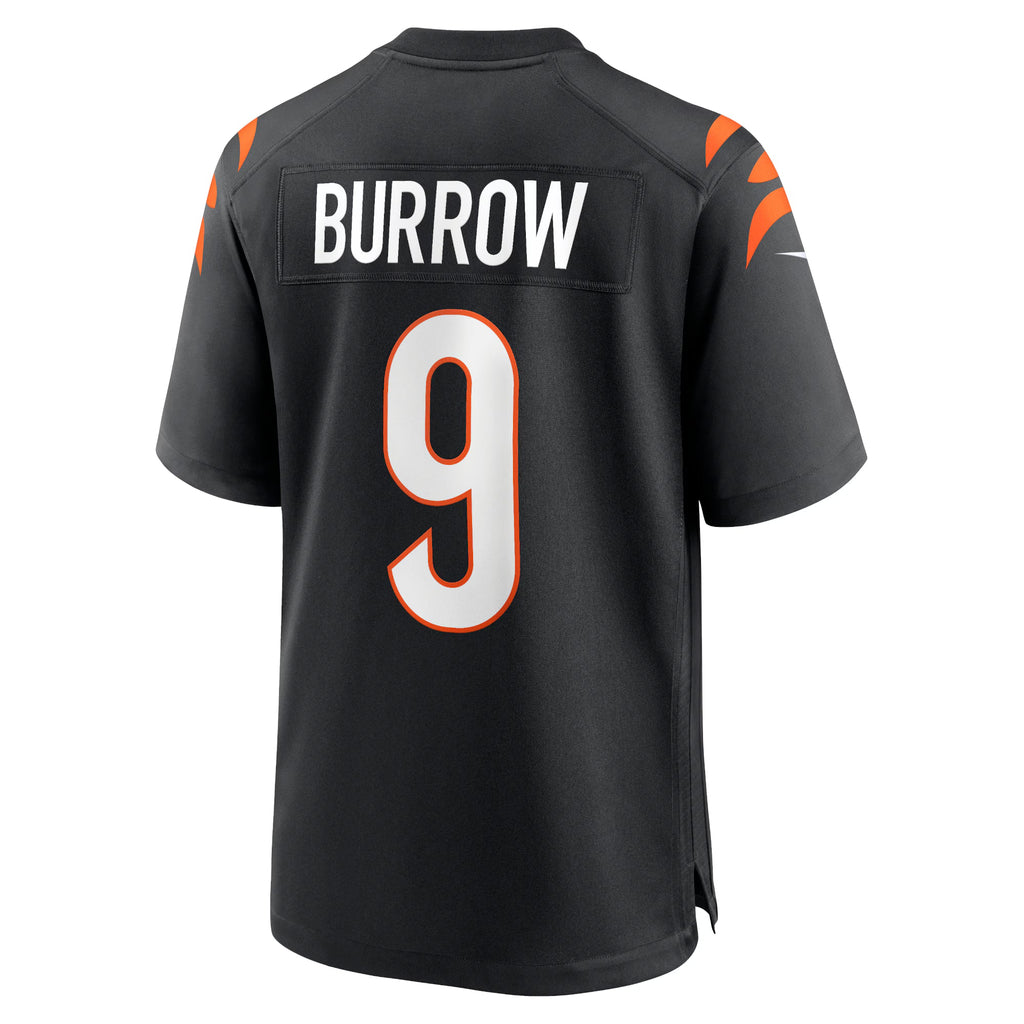 Cincinnati Bengals Joe Burrow Black Player Game Jersey