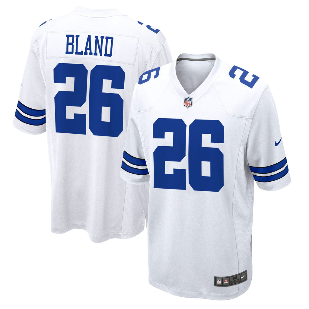 Dallas Cowboys DaRon Bland White Game Jersey