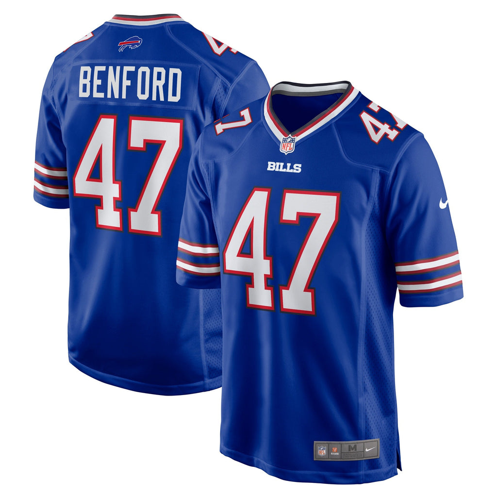 Buffalo Bills Christian Benford Royal Game Jersey