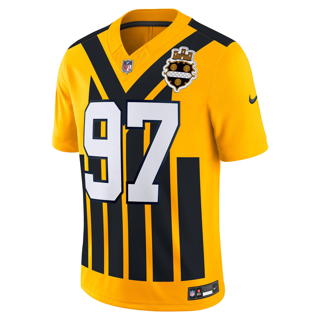 Pittsburgh Steelers Cameron Heyward Gold Alternate Vapor F.U.S.E. Limited Jersey