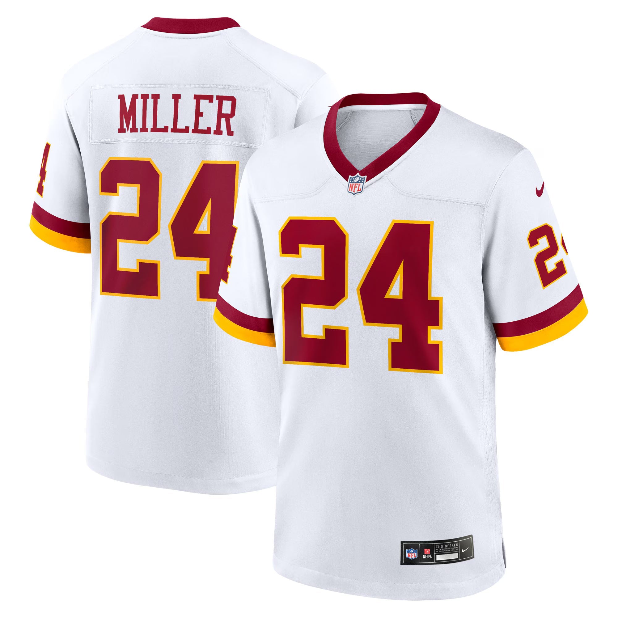 Washington Commanders Von Miller White Game Super Bowl Era Jersey