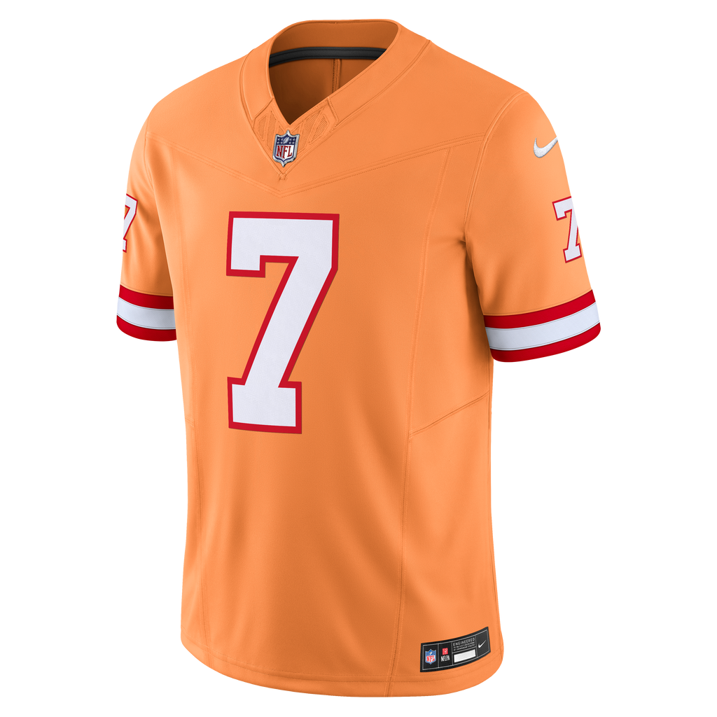 Tampa Bay Buccaneers Bucky Irving Orange Alternate 2 Throwback Vapor F.U.S.E. Limited Jersey