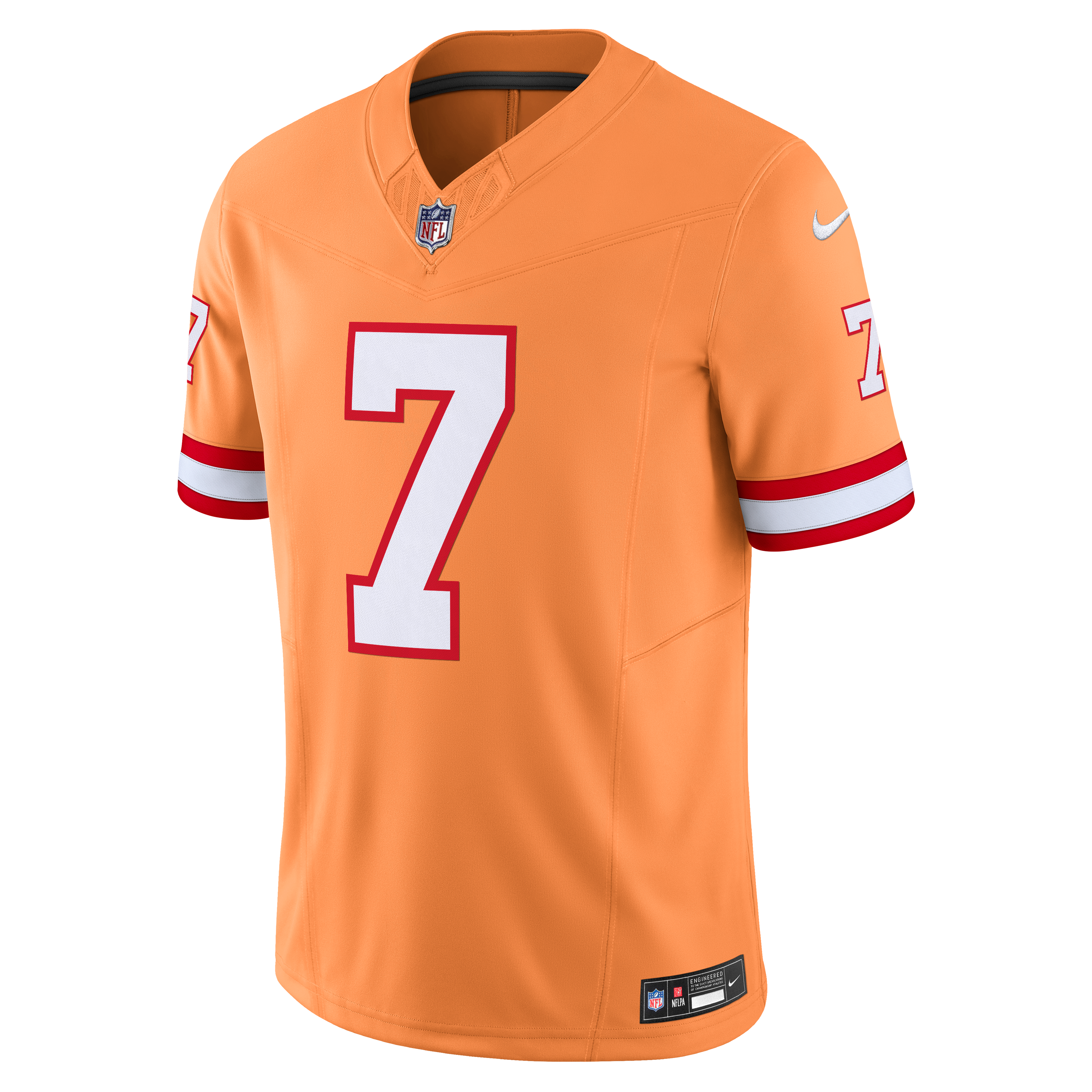 Tampa Bay Buccaneers Bucky Irving Orange Alternate 2 Throwback Vapor F.U.S.E. Limited Jersey