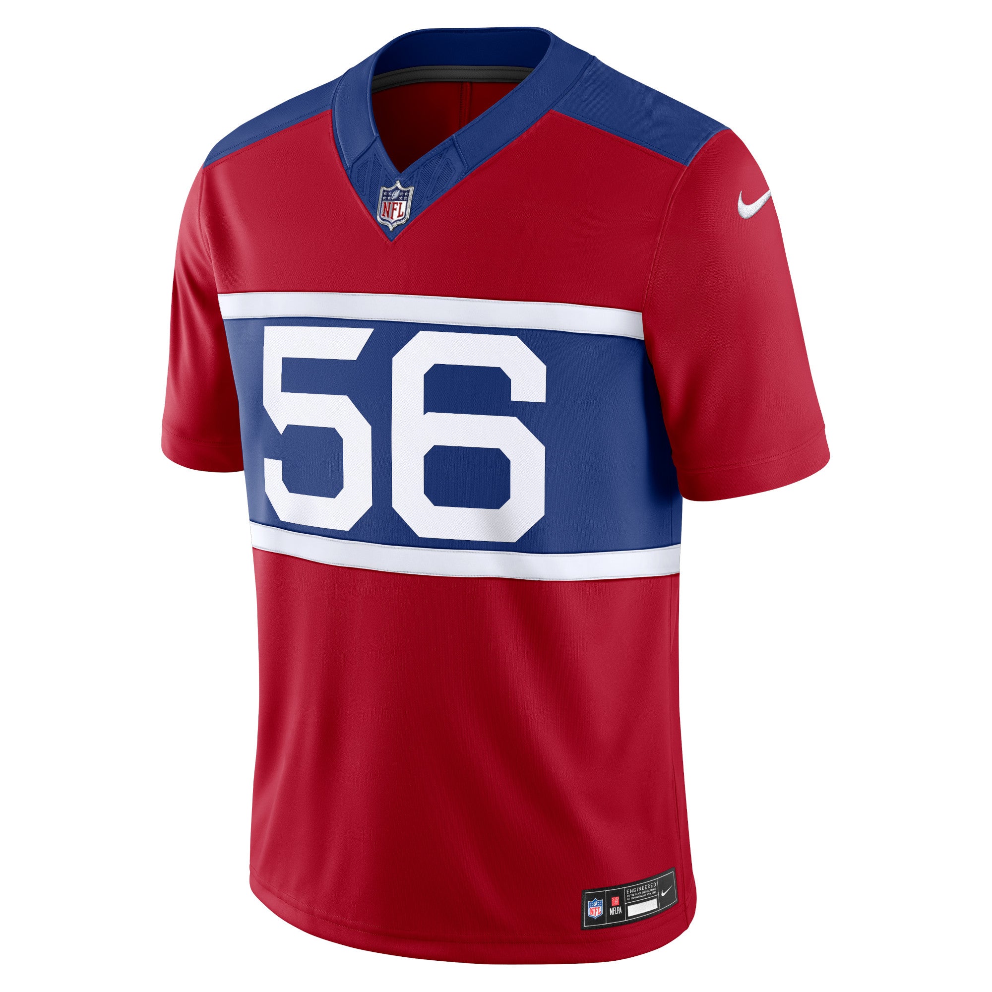 New York Giants Lawrence Taylor Century Red Alternate Vapor F.U.S.E. Retired Player Limited Jersey