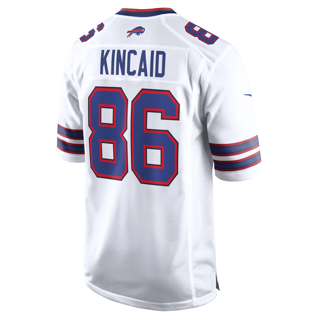 Buffalo Bills Dalton Kincaid White Game Jersey