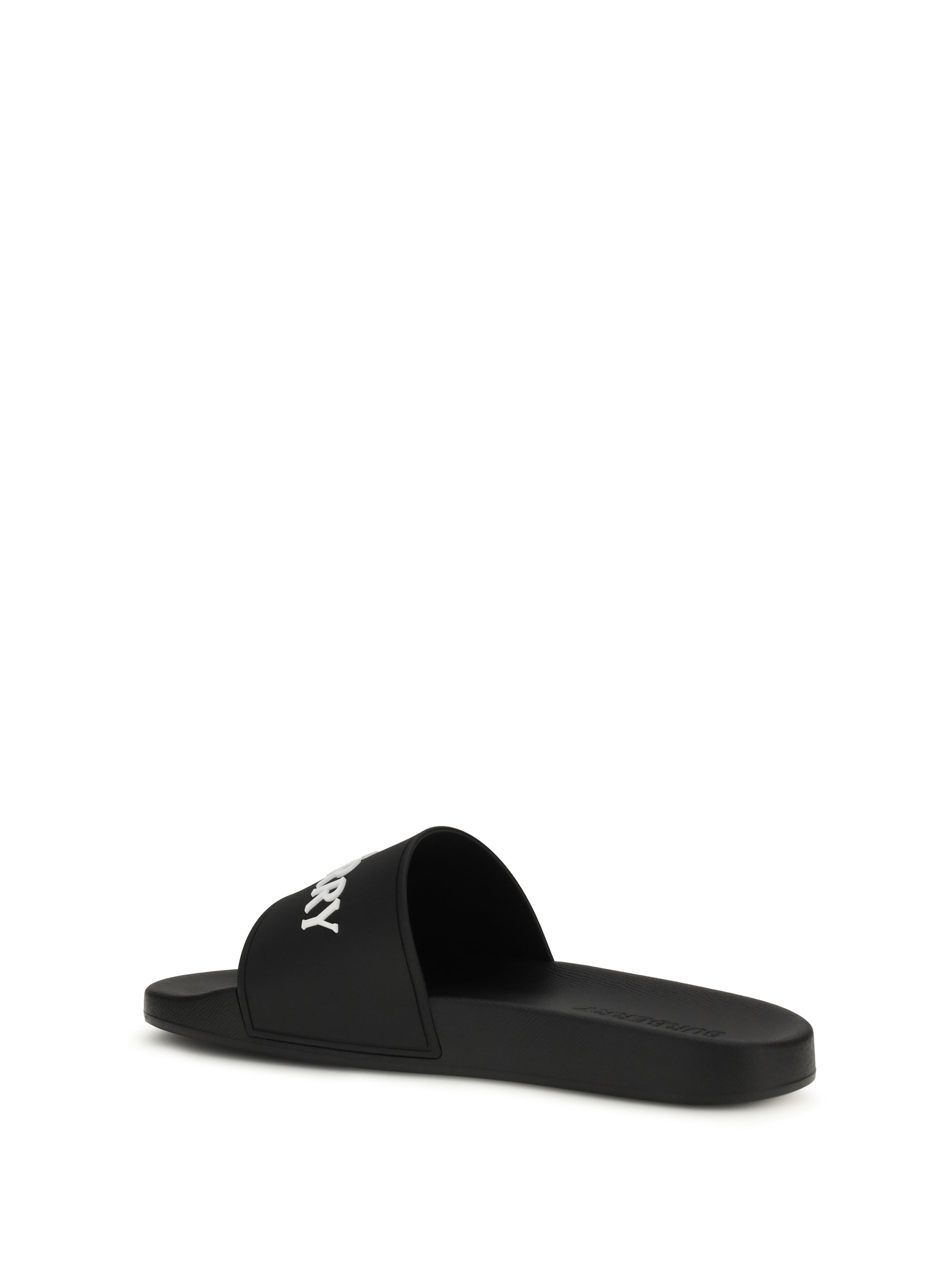 Burberry Women Logo Slippers