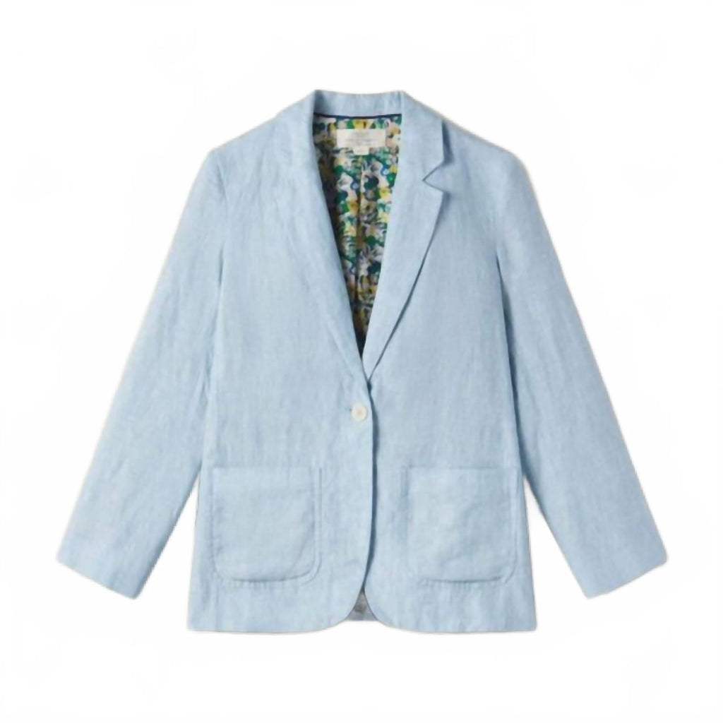 Theo Blazer In Baby Blue