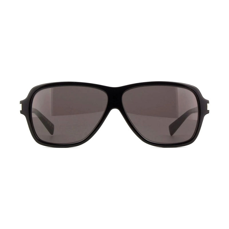 Saint Laurent Sunglasses Aviator Full Rim, Havana Frame And Grey Lens Sl609Carolyn002