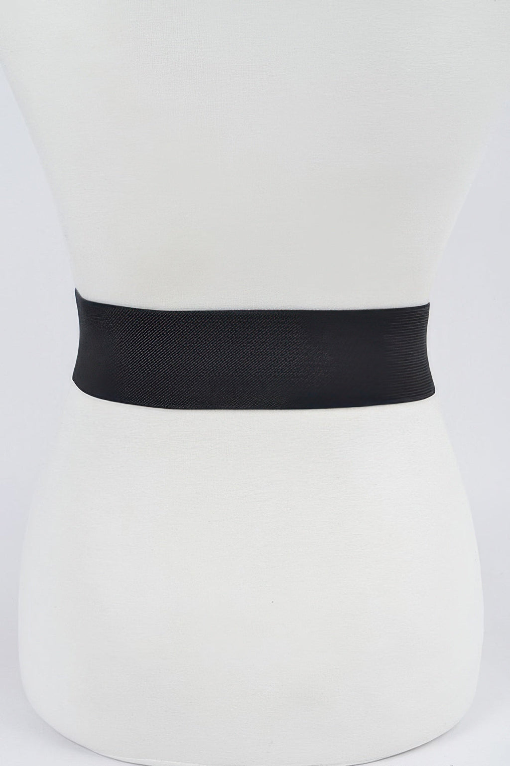 Two Square Buckle Elastic Belt