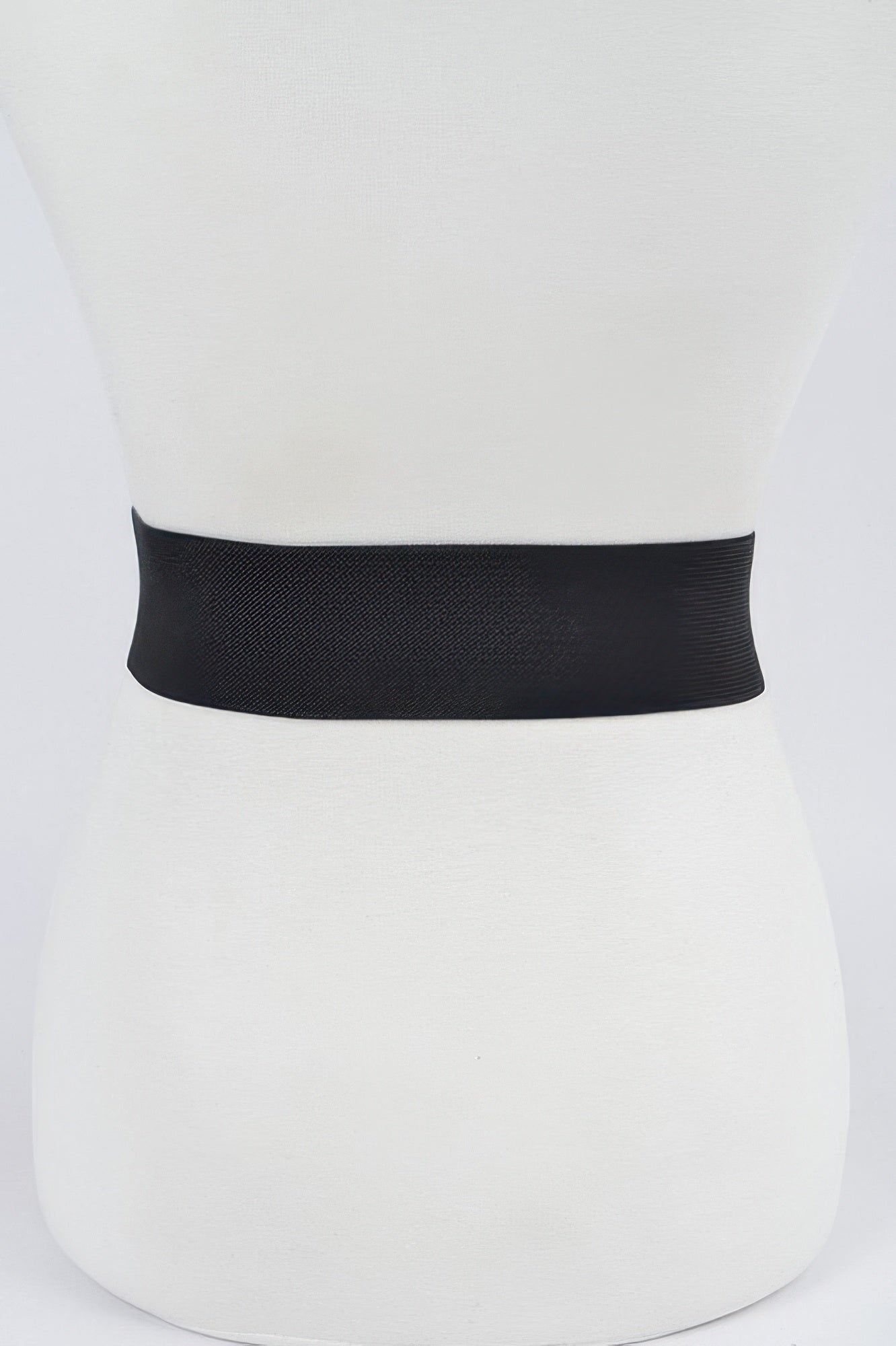 Two Square Buckle Elastic Belt
