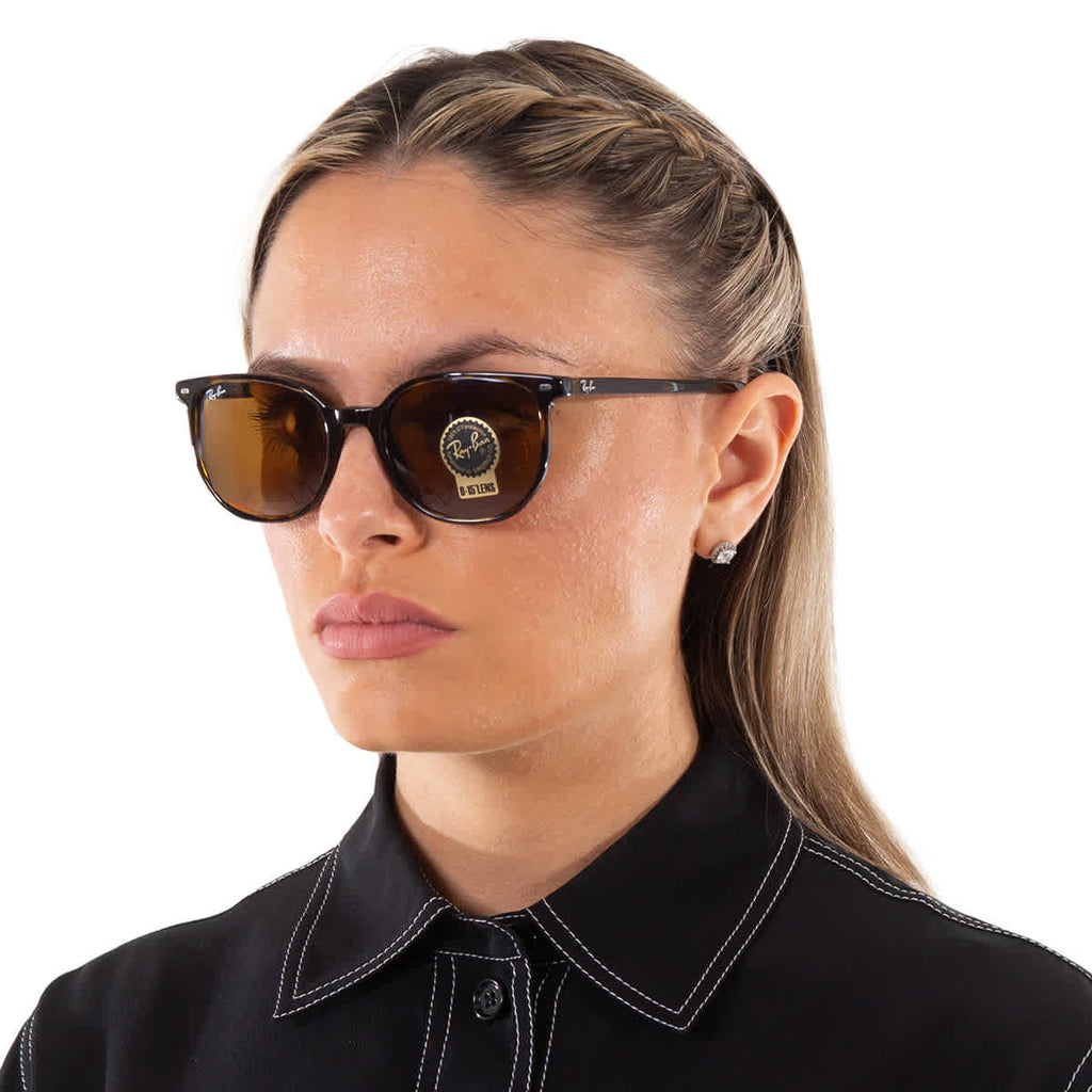 Ray Ban Elliot Brown Square Unisex Sunglasses RB2197 902/33 52