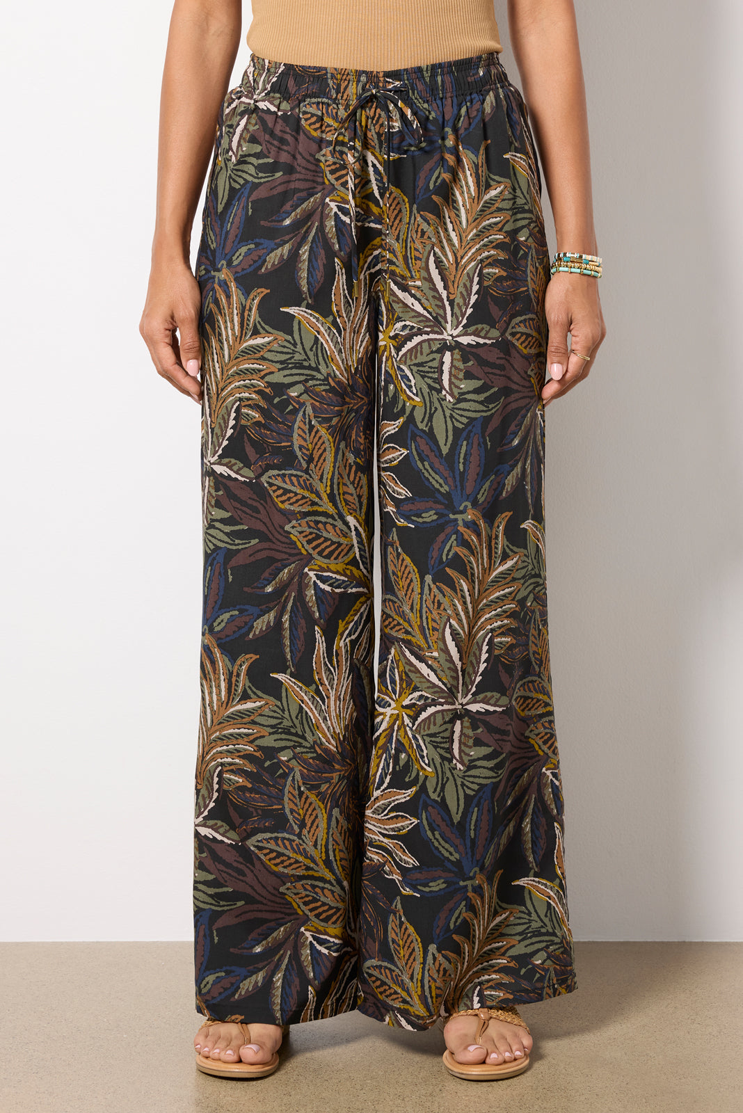 Women's Isla Palm Printed Pants