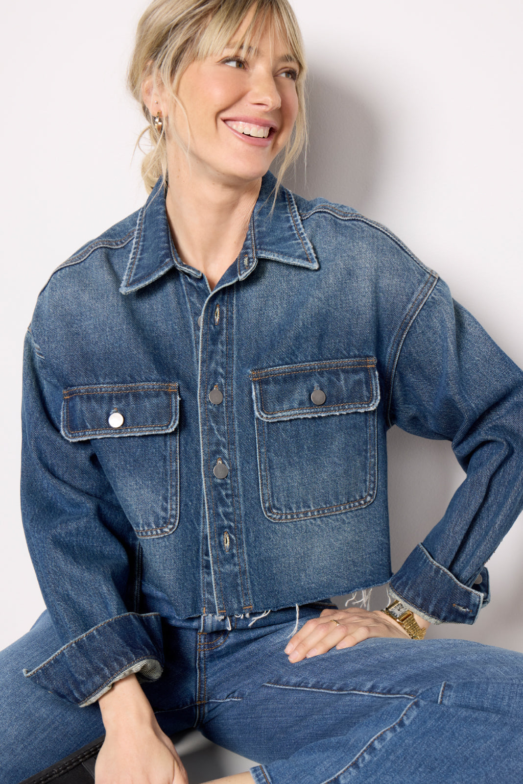 Women's Lana Two Pocket Denim Jacket
