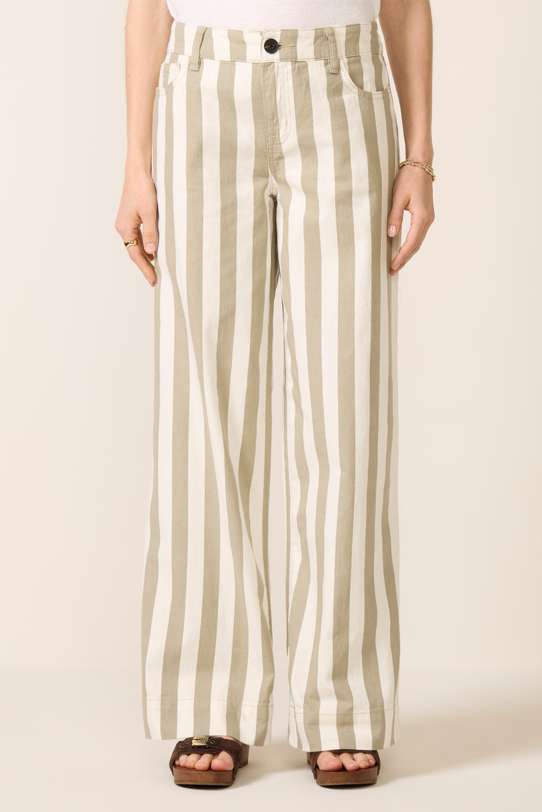Women's Maker Wide Leg Stripe Pants