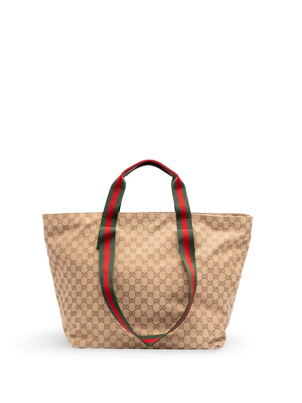 Gucci Men `Gg` Canvas Tote Bag