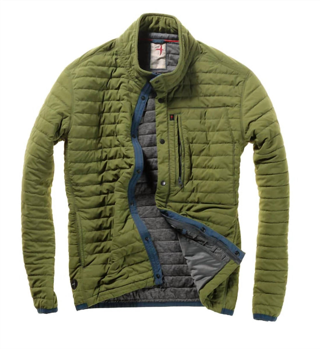 Men's Windzip Jacket In Verdi Green