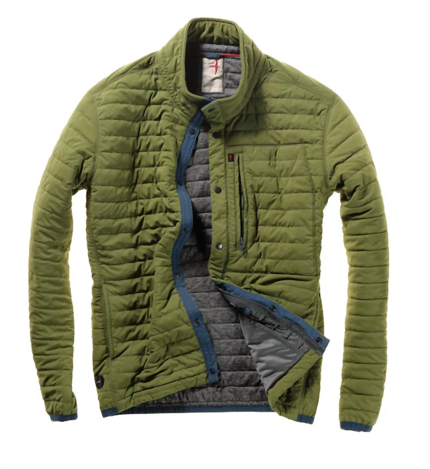 Men's Windzip Jacket In Verdi Green