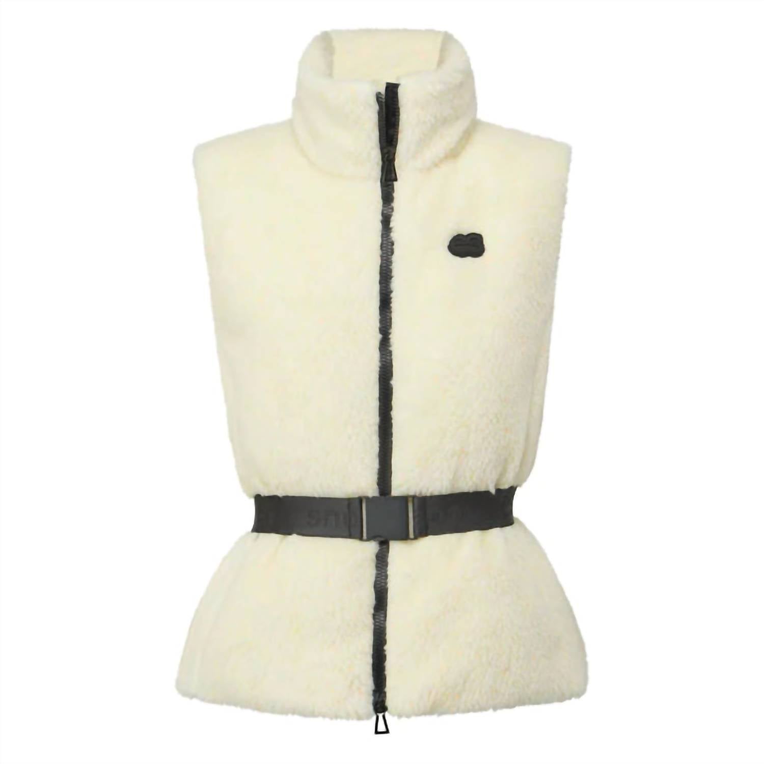 Nix Vest In White Neon Speckle