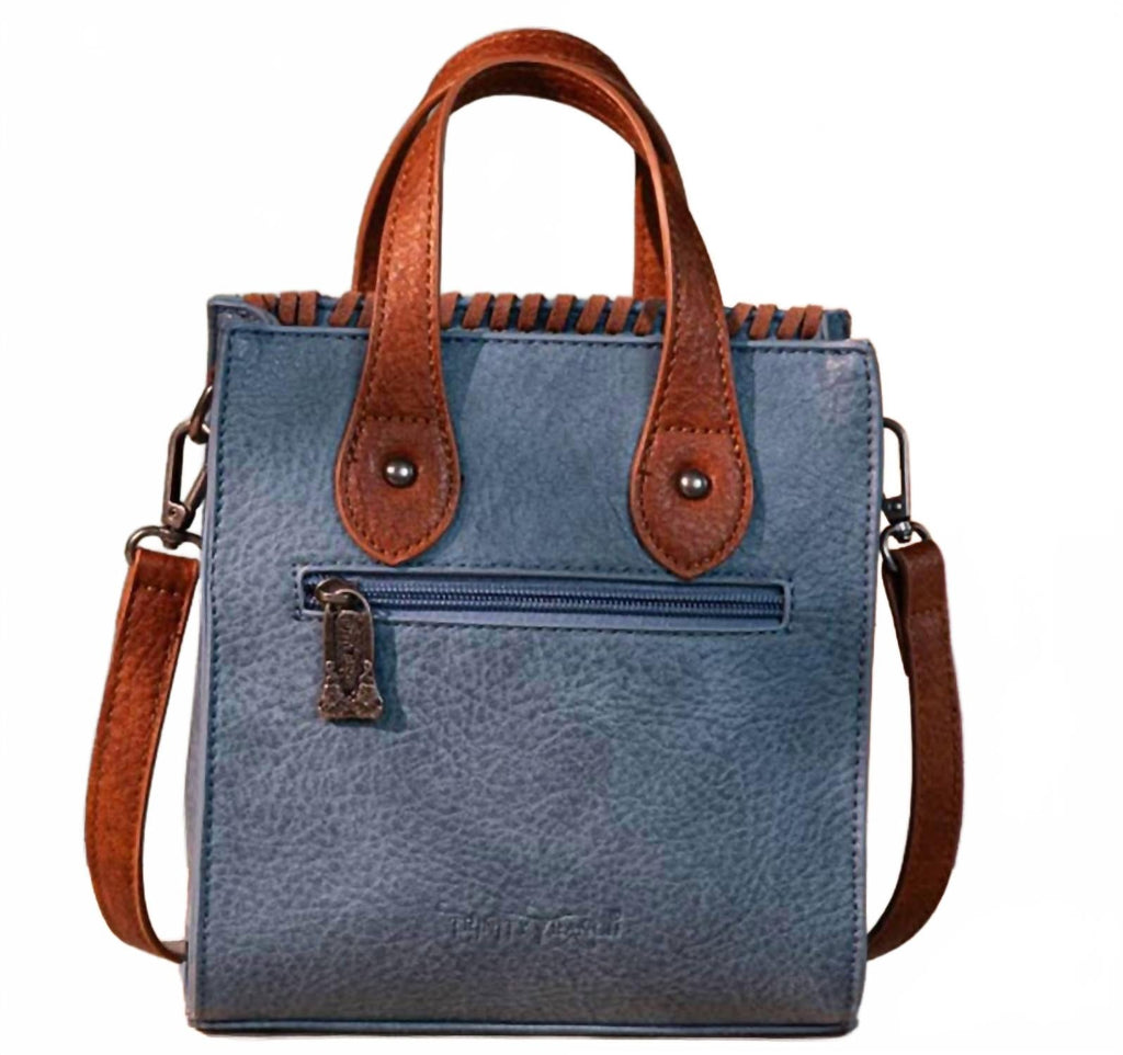 Women's Mini Tote Crossbody Purse In Jean