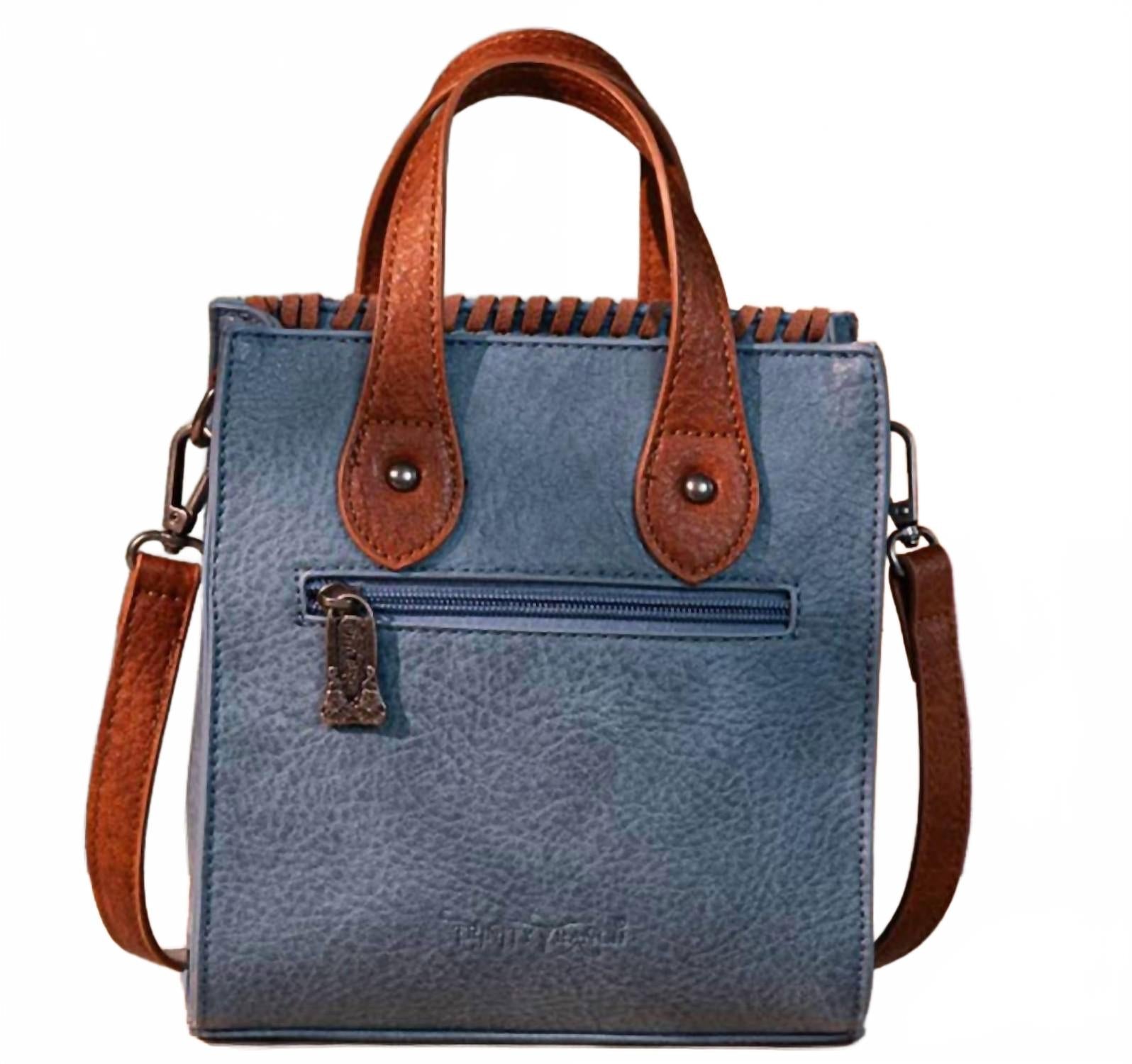 Women's Mini Tote Crossbody Purse In Jean