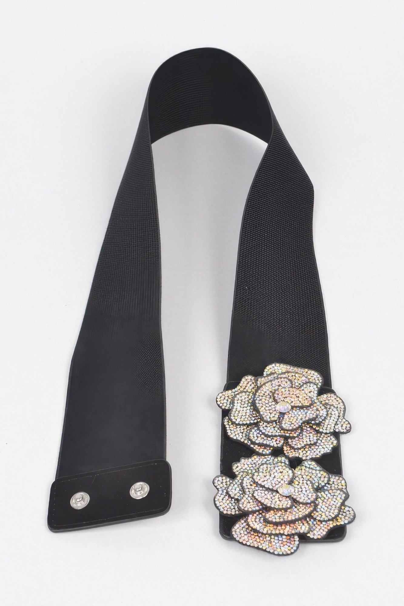 Ab Stone Flower Elastic Belt