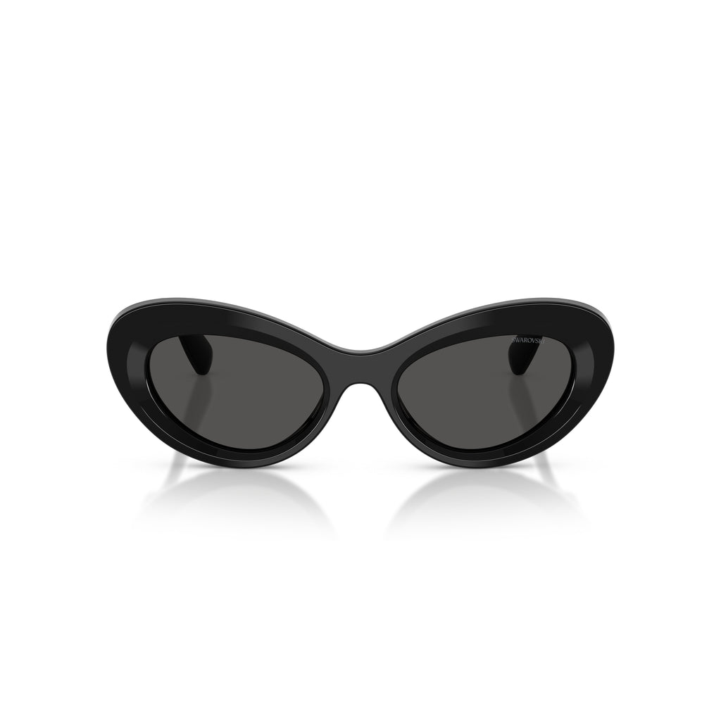 0Sk6061U Cat-Eye Sunglasses with Glossy Black Frame