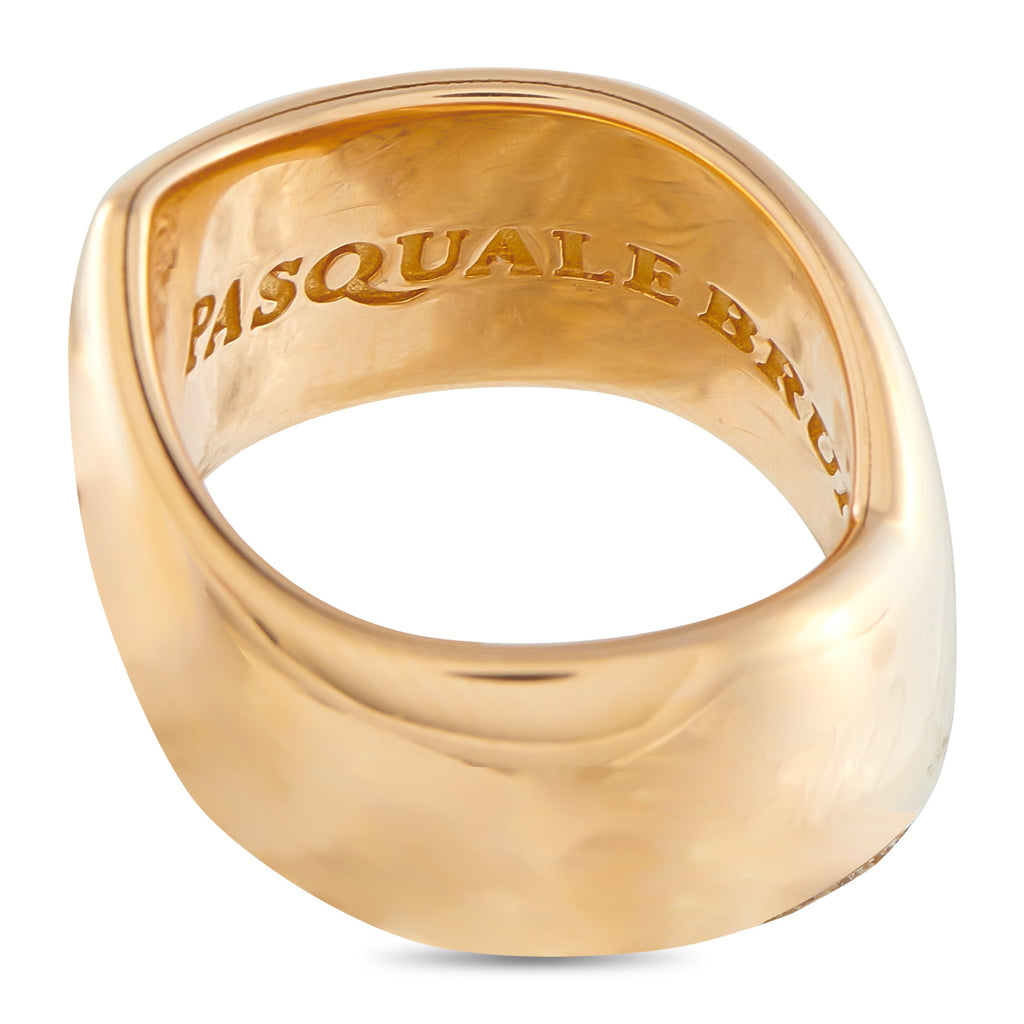 Pasquale Bruni 18K Rose Gold 0.21ct Diamond Ring PB11-041526