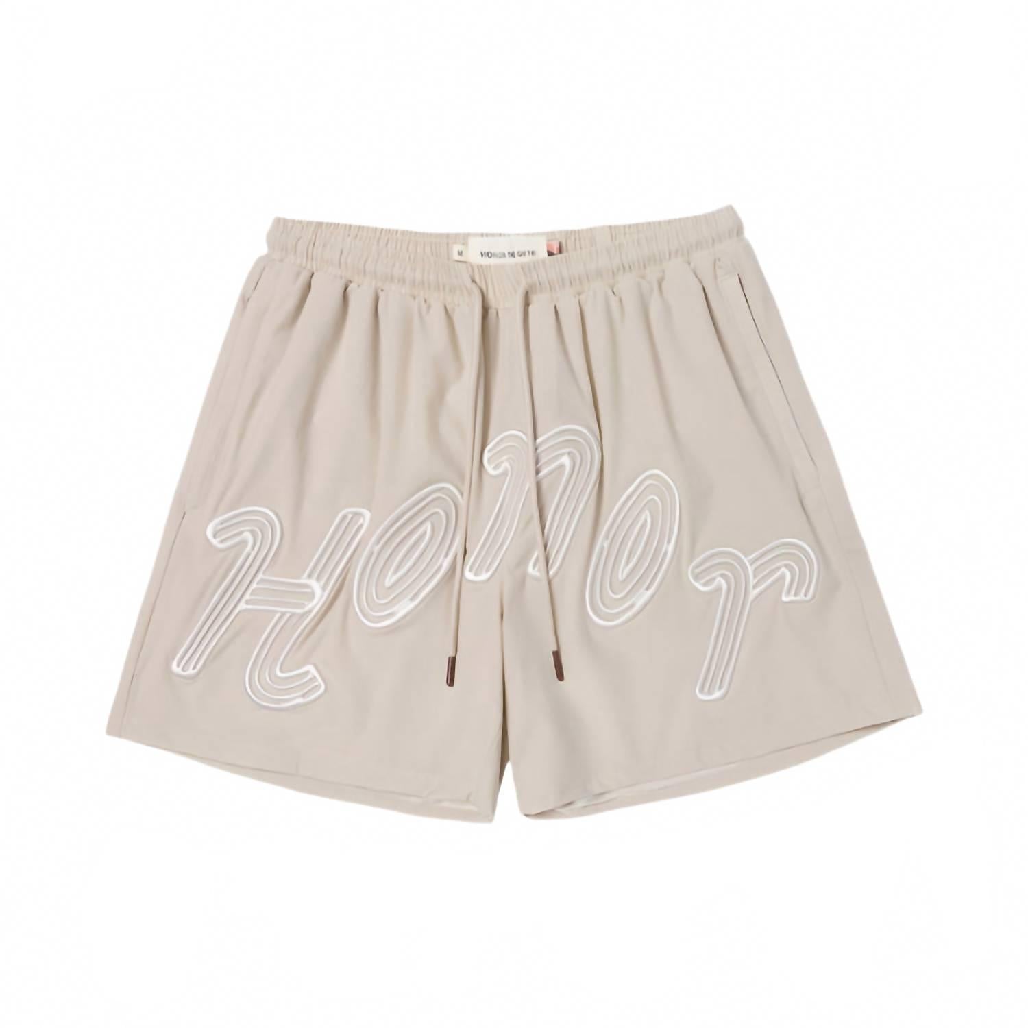 Men's Trunk Shorts In Bone