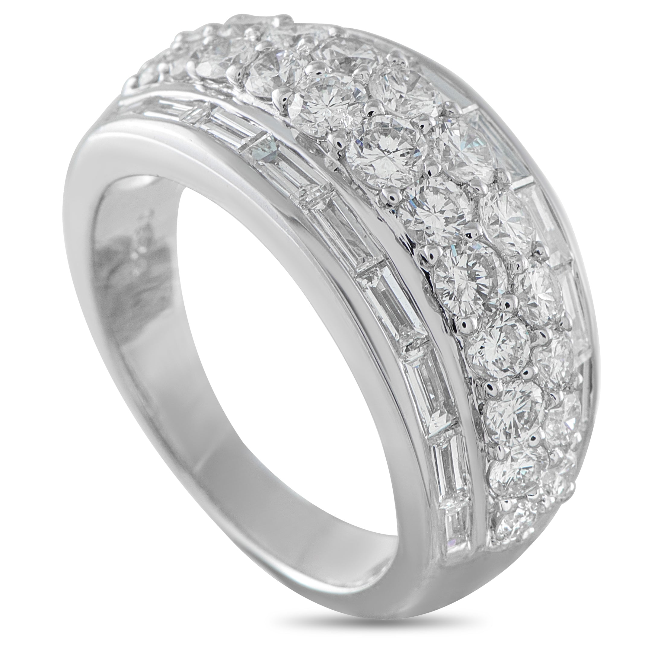 LB Exclusive Platinum 2.0ct Diamond Ring MF10-041426