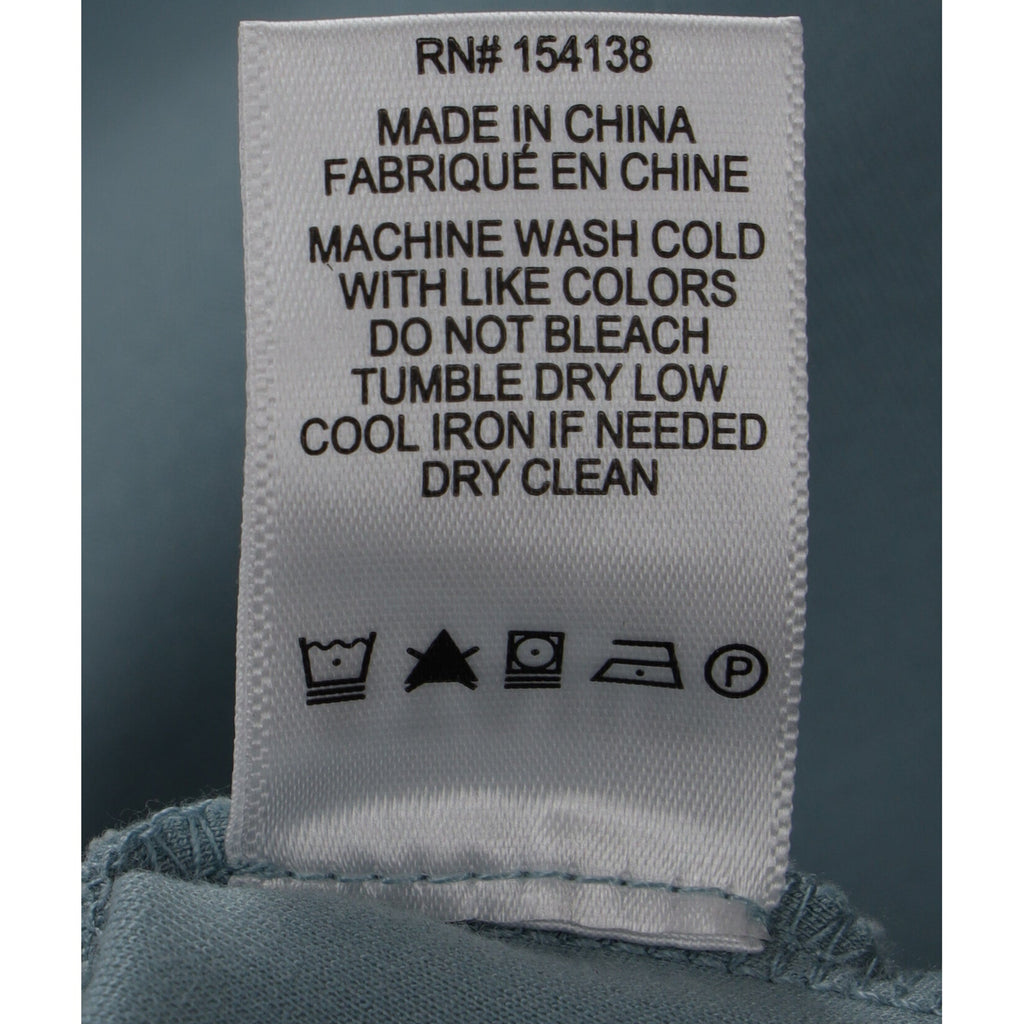 Staud Straight-Leg Trousers in Blue Rayon