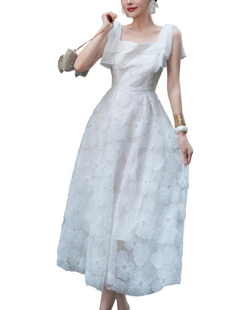 BURRYCO Embellished Sleeveless Maxi Dress