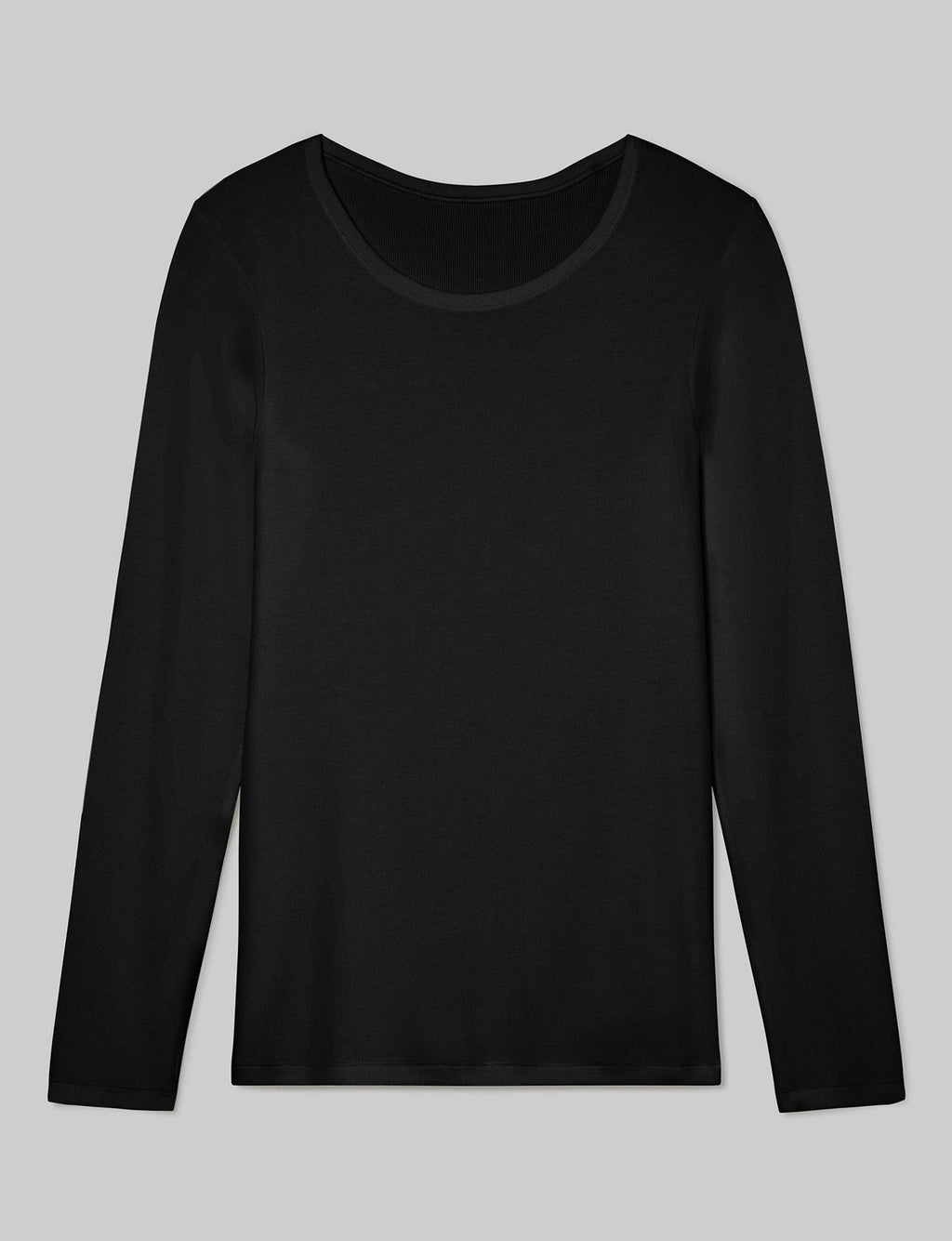 Women's Micro Rib Long Sleeve T-Shirt